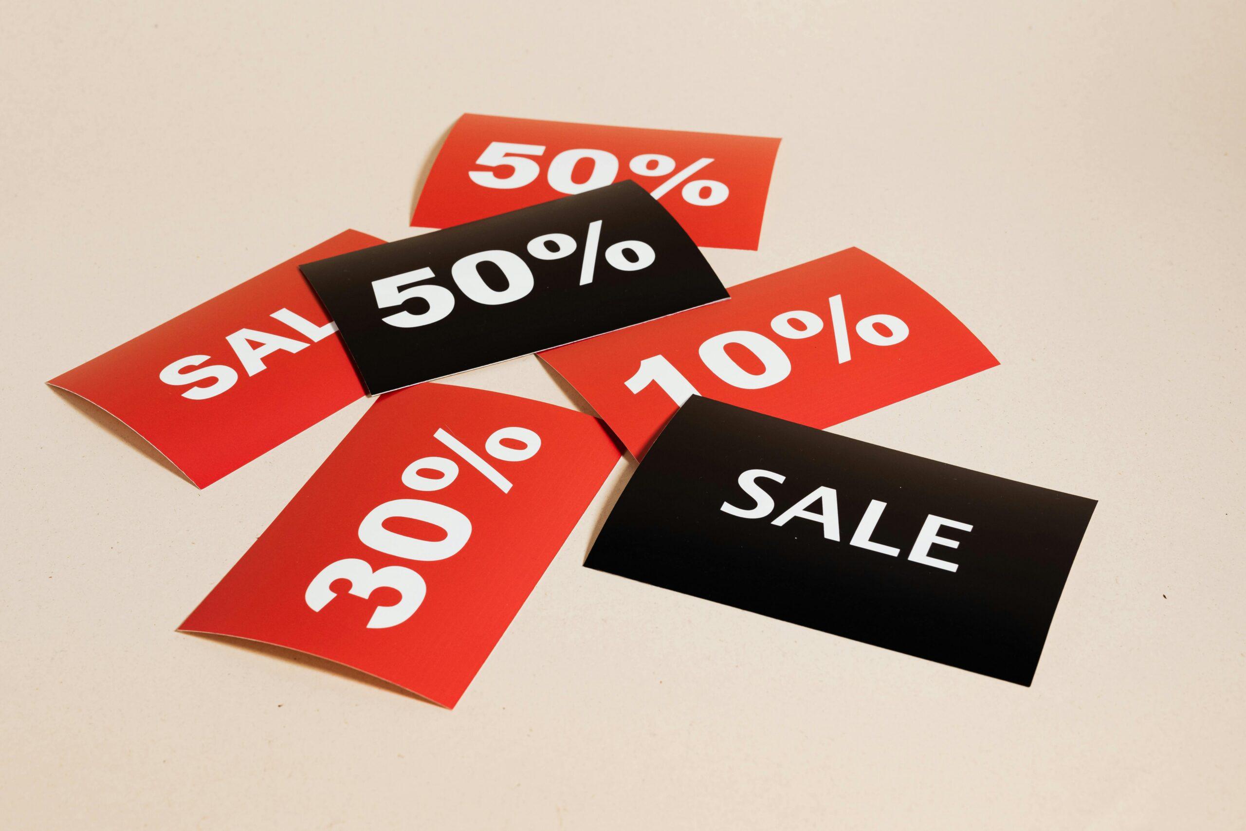 Consumer reviewing marketing emails on a mobile device